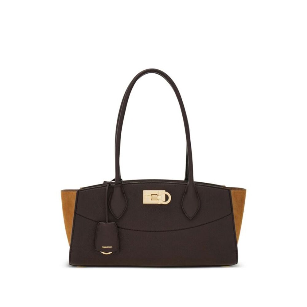 Ferragamo Brown Shoulder Bags Women